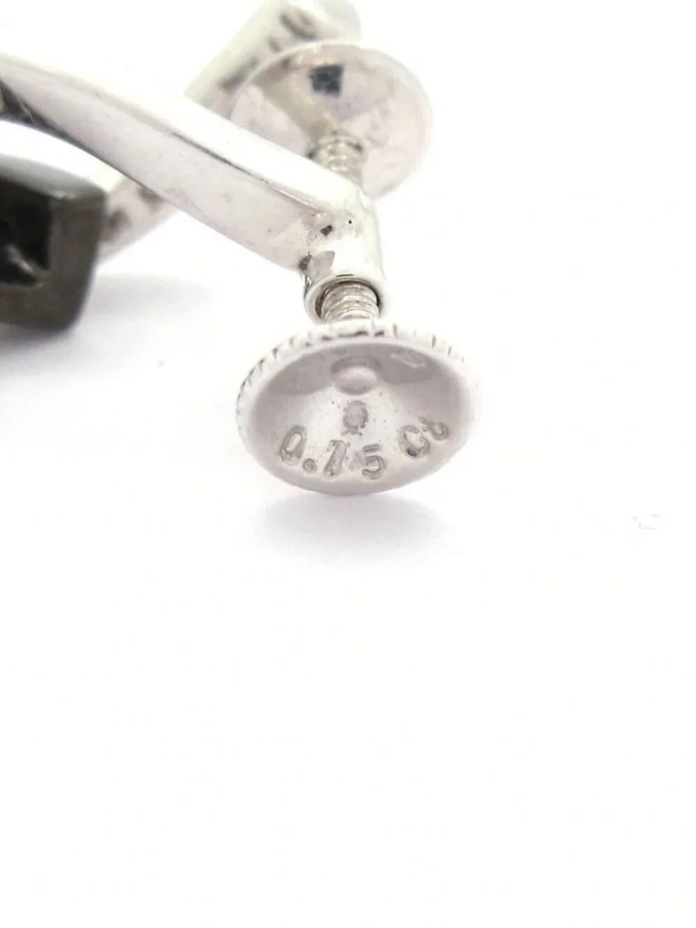 mikimoto 18K White Gold 18K (Black Coating) Diamond Black Pearl